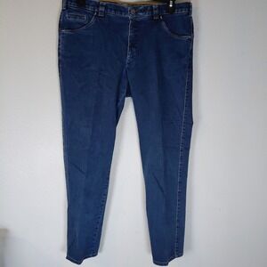 Meyer Dublin Modern Comfort Blue Organic Cotton Blend Denim Jeans 52 / 36 US